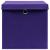 Cutii depozitare cu capace 10 buc. violet, 32x32x32 cm, textil GartenMobel Dekor