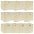 Cutii de depozitare, 10 buc., crem, 32x32x32 cm, textil GartenMobel Dekor