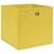 Cutii depozitare, 10 buc., galben, 32x32x32 cm, textil GartenMobel Dekor