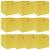 Cutii depozitare, 10 buc., galben, 32x32x32 cm, textil GartenMobel Dekor