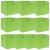 Cutii depozitare, 10 buc., verde, 32x32x32 cm, textil GartenMobel Dekor