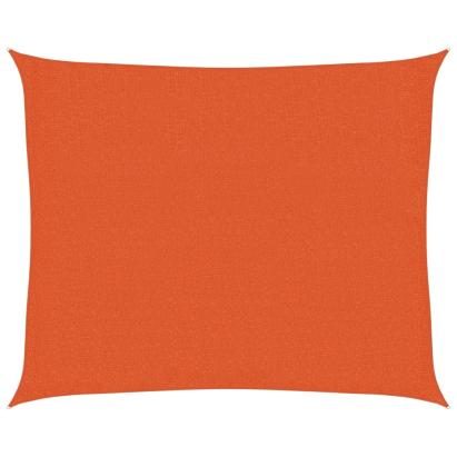 Pânză parasolar, portocaliu, 2,5x3 m, HDPE, 160 g/m² GartenMobel Dekor