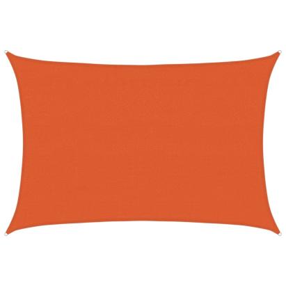 Pânză parasolar, portocaliu, 3,5x5 m, HDPE, 160 g/m² GartenMobel Dekor