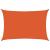 Pânză parasolar, portocaliu dreptunghiular 4x5 m HDPE 160 g/m² GartenMobel Dekor