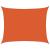 Pânză parasolar, portocaliu dreptunghiular 6x7 m HDPE 160 g/m² GartenMobel Dekor