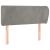 Tăblie de pat cu aripioare gri deschis 83x23x78/88 cm catifea GartenMobel Dekor