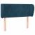 Tăblie pat cu aripioare albastru închis 83x23x78/88 cm catifea GartenMobel Dekor