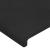 Tăblie de pat cu aripioare negru 103x23x78/88 cm catifea GartenMobel Dekor