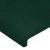 Tăblie de pat cu aripioare verde închis 103x23x78/88 cm catifea GartenMobel Dekor
