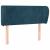 Tăblie pat cu aripioare albastru închis 103x23x78/88 cm catifea GartenMobel Dekor