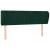Tăblie de pat cu aripioare verde închis 147x23x78/88 cm catifea GartenMobel Dekor