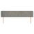 Tăblie de pat cu aripioare gri deschis 183x23x78/88 cm catifea GartenMobel Dekor