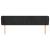 Tăblie de pat cu aripioare negru 183x23x78/88 cm catifea GartenMobel Dekor