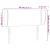 Tăblie de pat cu aripioare gri deschis 83x23x78/88 cm textil GartenMobel Dekor