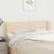 Tăblie de pat cu aripioare crem 147x23x78/88 cm material textil GartenMobel Dekor