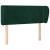 Tăblie de pat cu aripioare verde închis 83x23x78/88 cm catifea GartenMobel Dekor