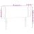 Tăblie de pat cu aripioare verde închis 83x23x78/88 cm catifea GartenMobel Dekor