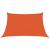 Pânză parasolar, portocaliu, trapez, 3/4x2 m, HDPE, 160 g/m² GartenMobel Dekor