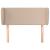 Tăblie pat cu aripioare cappuccino 83x23x78/88 cm piele eco GartenMobel Dekor