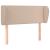 Tăblie pat cu aripioare cappuccino 83x23x78/88 cm piele eco GartenMobel Dekor