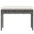 Set mobilier de grădină cu perne, 6 piese, gri, poliratan GartenMobel Dekor