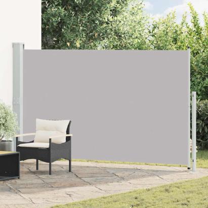 Copertină laterală retractabilă de terasă, gri, 180x300 cm GartenMobel Dekor