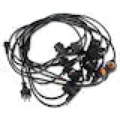 Ghirlandă luminoasă LED exterior/interior 10 m, 15 dulii E27, IP65, neagră