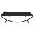 Pat șezlong de exterior, negru, material textil GartenMobel Dekor