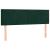 Pat box spring cu saltea, verde închis, 140x190 cm, catifea GartenMobel Dekor