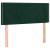 Pat box spring cu saltea, verde închis, 80x200 cm, catifea GartenMobel Dekor
