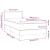 Pat box spring cu saltea, gri închis, 90x200 cm, catifea GartenMobel Dekor