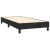 Pat box spring cu saltea, negru, 100x200 cm, catifea GartenMobel Dekor