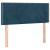 Pat box spring cu saltea, albastru închis, 100x200 cm, catifea GartenMobel Dekor