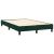 Pat box spring cu saltea, verde închis, 120x200 cm, catifea GartenMobel Dekor