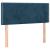 Pat box spring cu saltea, albastru închis, 120x200 cm, catifea GartenMobel Dekor