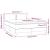 Pat box spring cu saltea, gri deschis, 140x200 cm, catifea GartenMobel Dekor