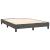 Pat box spring cu saltea, gri închis, 140x200 cm, catifea GartenMobel Dekor