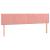 Pat box spring cu saltea, roz, 160x200 cm, catifea GartenMobel Dekor