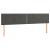 Pat box spring cu saltea, gri închis, 180x200 cm, catifea GartenMobel Dekor