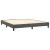 Pat box spring cu saltea, gri închis, 180x200 cm, catifea GartenMobel Dekor