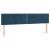 Pat box spring cu saltea, albastru închis, 180x200 cm, catifea GartenMobel Dekor