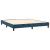 Pat box spring cu saltea, albastru închis, 180x200 cm, catifea GartenMobel Dekor