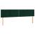Pat box spring cu saltea, verde închis, 200x200 cm, catifea GartenMobel Dekor