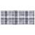 Perne scaun spătar înalt, 4 buc. gri carouri 120x50x3 cm textil GartenMobel Dekor