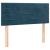 Pat box spring cu saltea, albastru închis, 80x200 cm, catifea GartenMobel Dekor