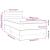Pat box spring cu saltea, gri închis, 90x190 cm, catifea GartenMobel Dekor