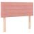Pat box spring cu saltea, roz, 90x190 cm, catifea GartenMobel Dekor