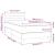 Pat box spring cu saltea, gri închis, 90x200 cm, catifea GartenMobel Dekor