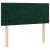 Pat box spring cu saltea, verde închis, 100x200 cm, catifea GartenMobel Dekor