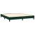 Pat box spring cu saltea, verde închis, 160x200 cm, catifea GartenMobel Dekor